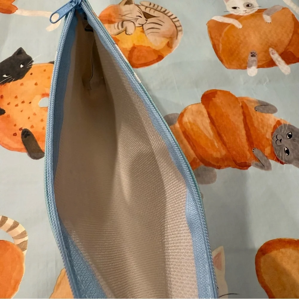 Cinnamoroll Blue Pencil Bag with Seashells and Mermaid Theme